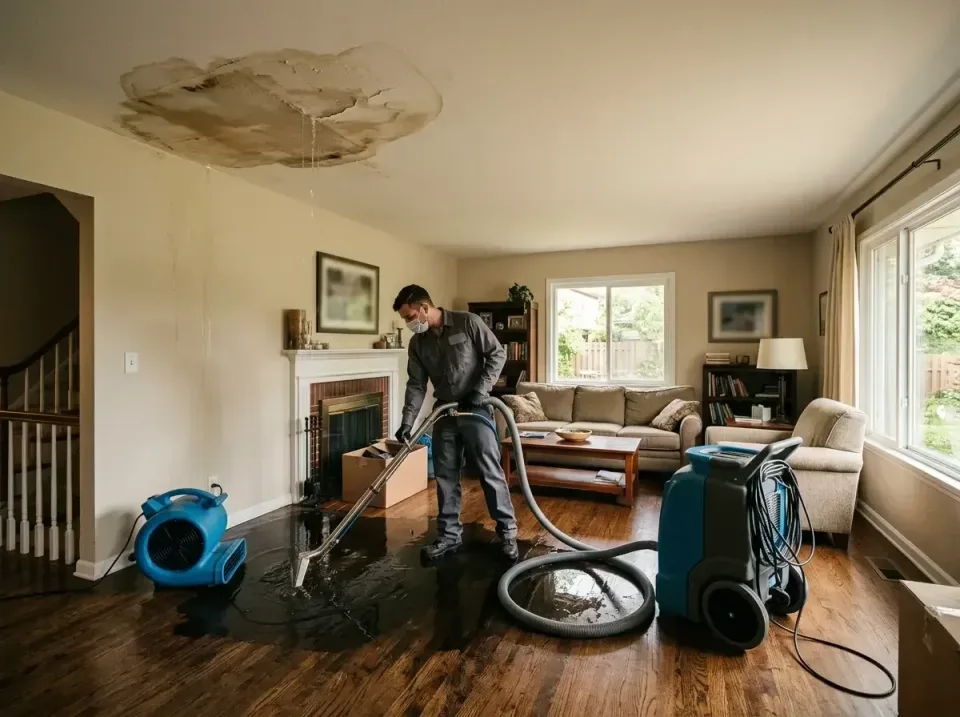attic-pipe-burst-ceiling-drip-008 — frequently asked questions, Water Damage Restoration & Carpet Care in Luray, VA